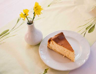 Käsekuchen - Café am Flötenteich in Oldenburg