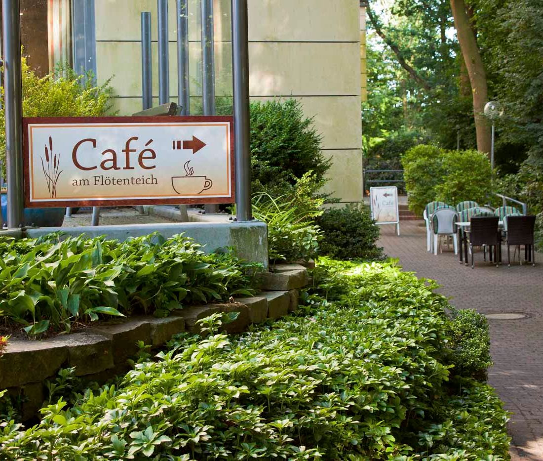 Weg zum Trauercafe - Café am Flötenteich in Oldenburg